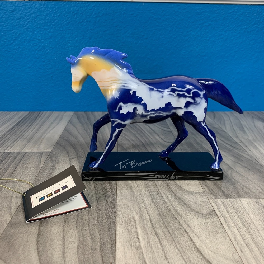 Westland Giftware The Trail of Painted Ponies Blue Lightning 1461 Colt SIGNED